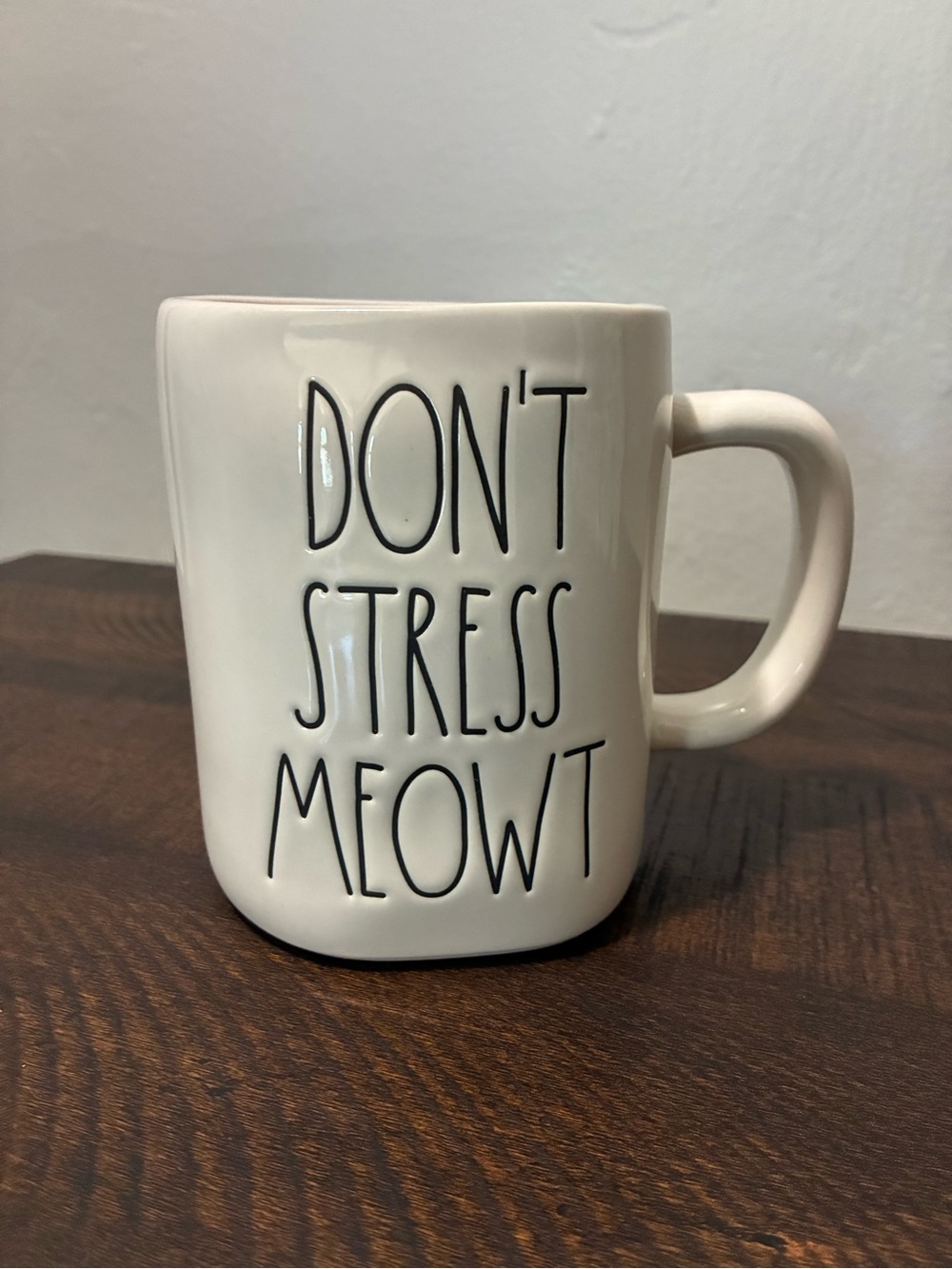 Rae Dunn don’t stress meowt mug